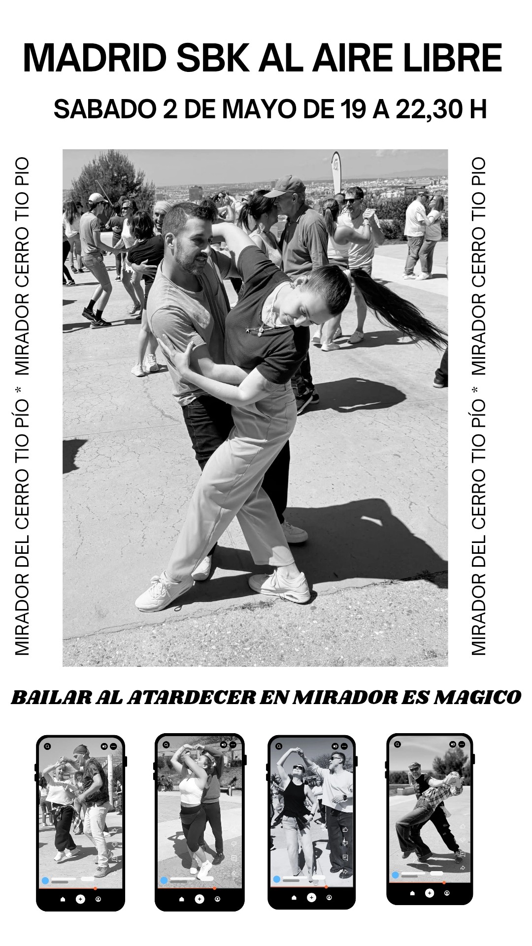 Madrid SBK al Aire Libre: Bachata al Atardecer en