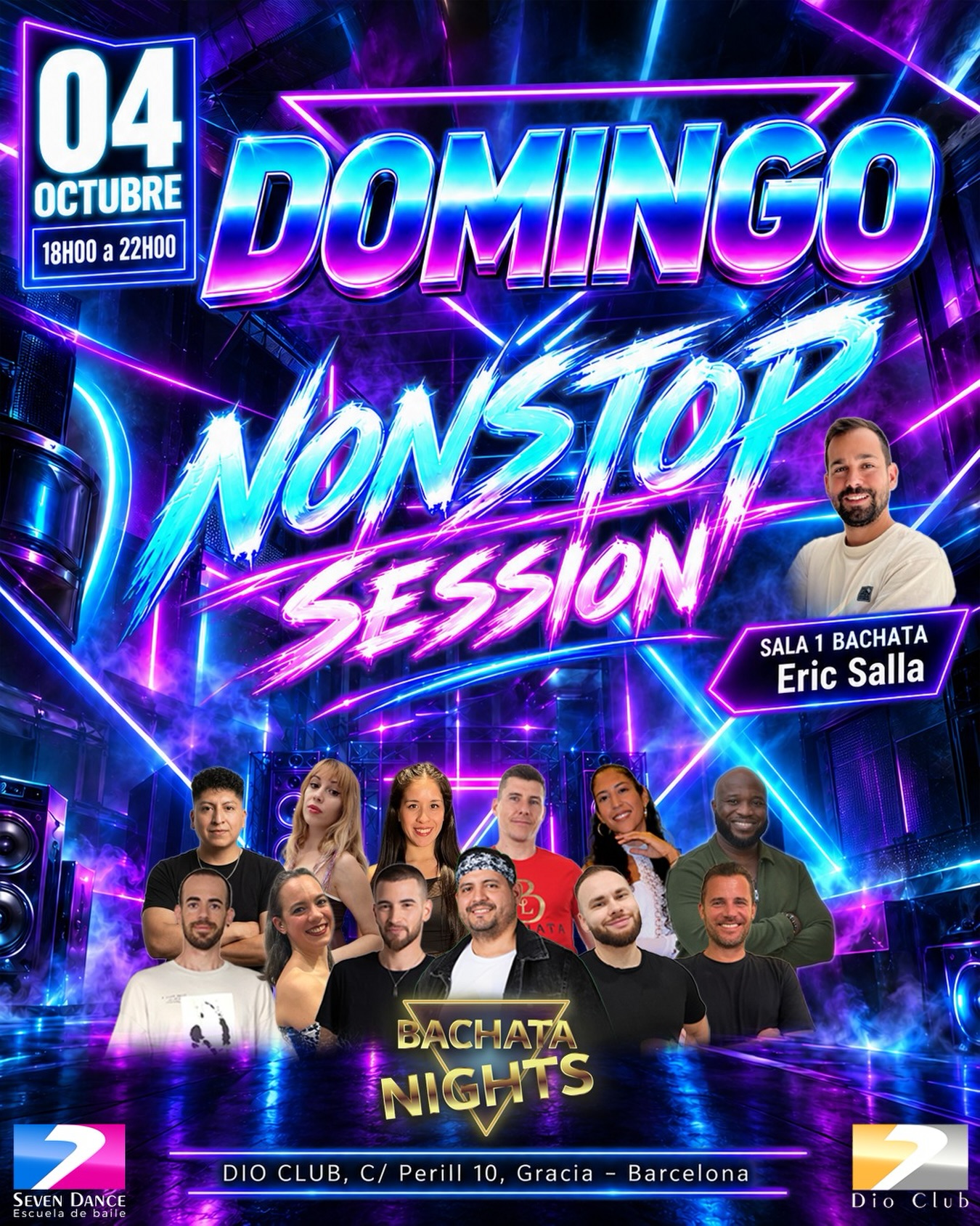 Domingo Sesión Bachata en Dio Club