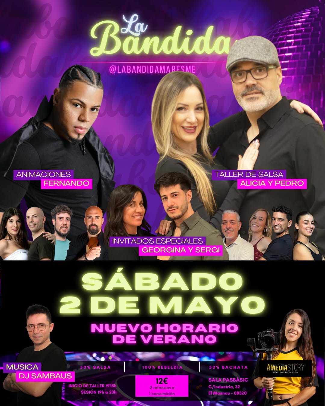 Taller de Salsa + Social