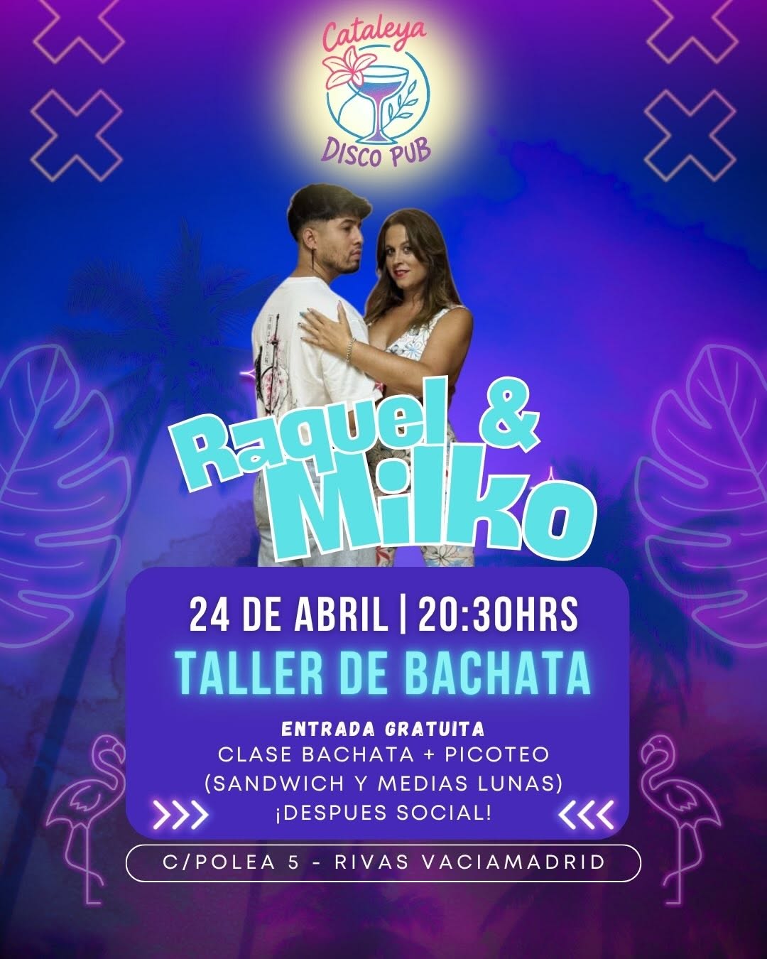 Taller de Bachata con Raquel y Miko