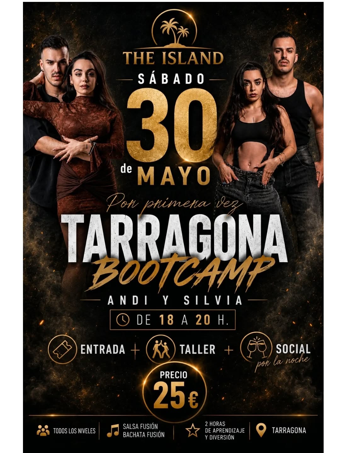 Bootcamp Tarragona en The island