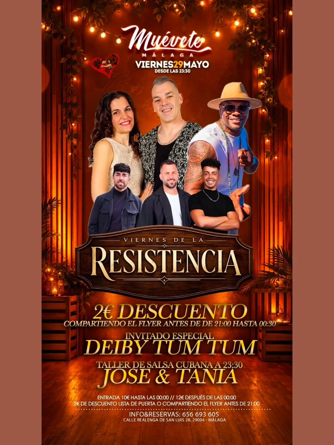 Viernes de la Resistencia en Donde se baila SBK Málaga