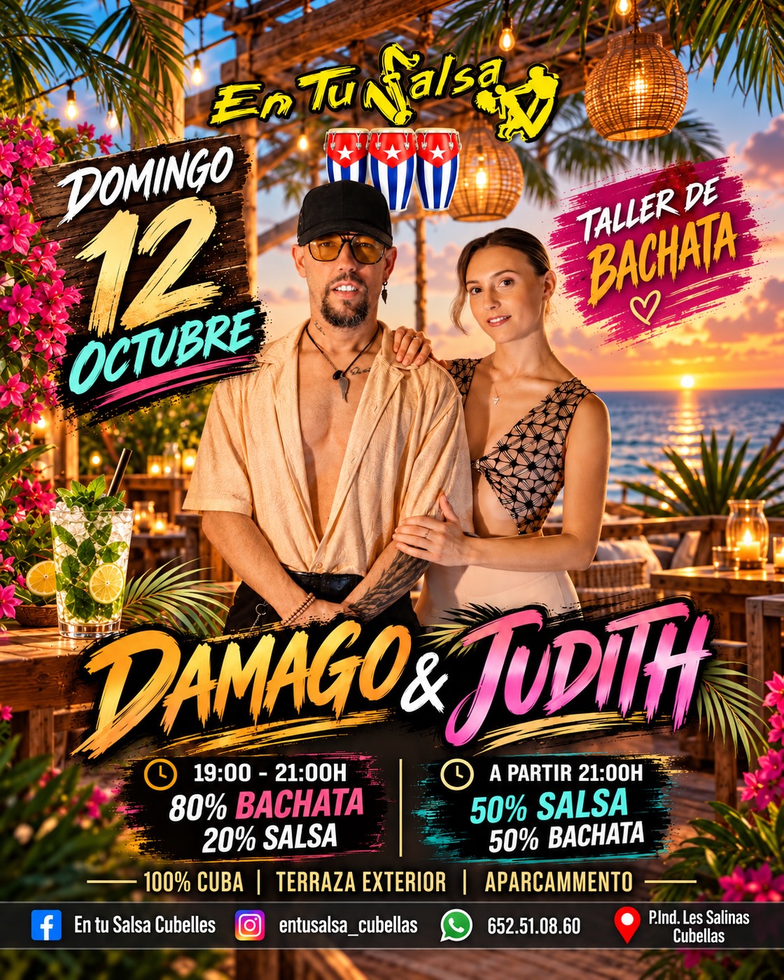 Taller de Bachata con Damago y Judith en En Tu Salsa