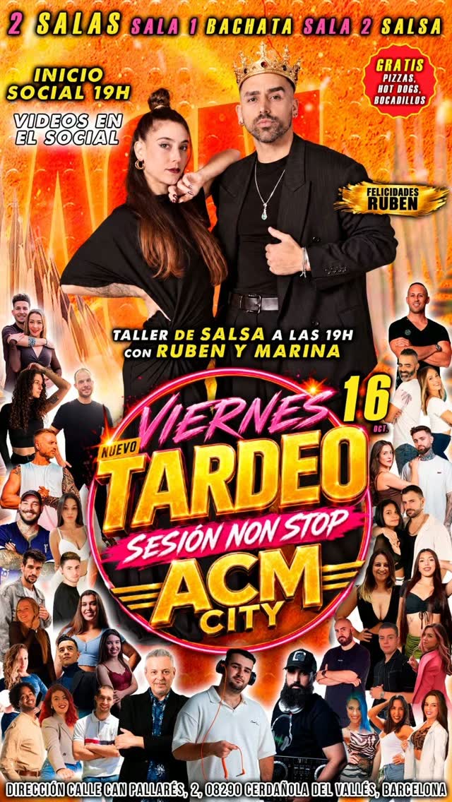 Miércoles Tardeo ACM City en ACM City