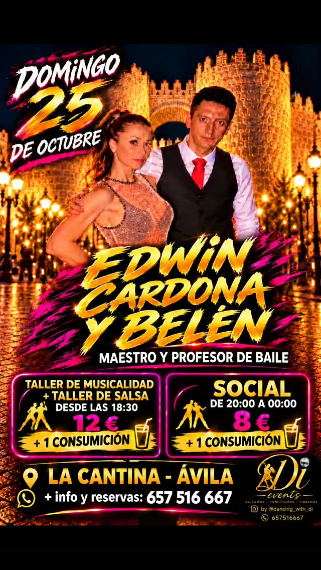 Edwin Cardona y Belén – Talleres y Social de Sals en Eventos SBK CyL