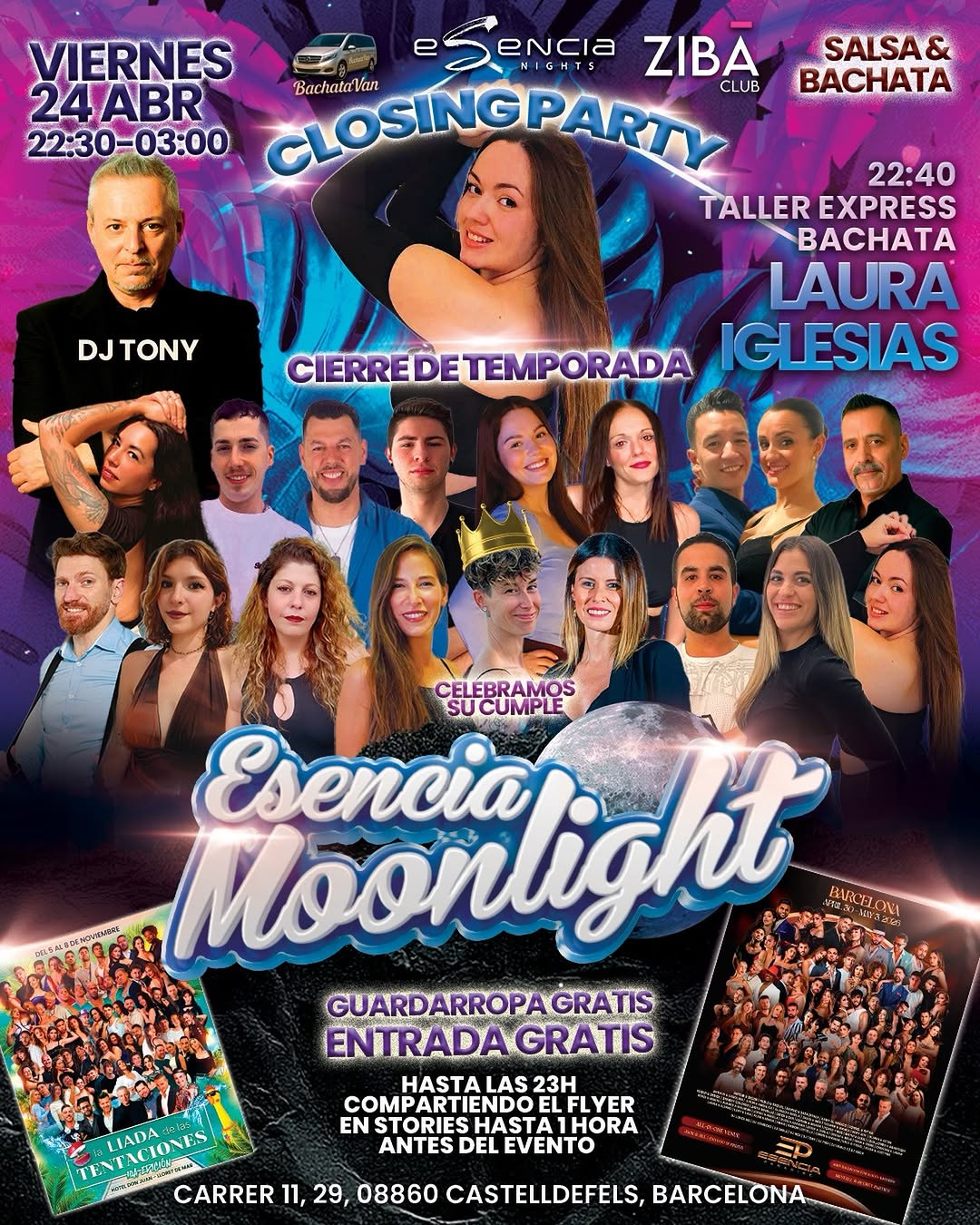 Cierre de Temporada Esencia Moonlight