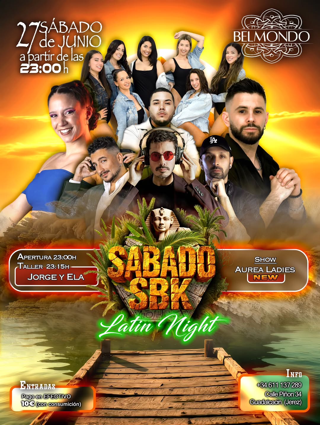Sábado SBK Noche Latina en Belmondo Discoteca