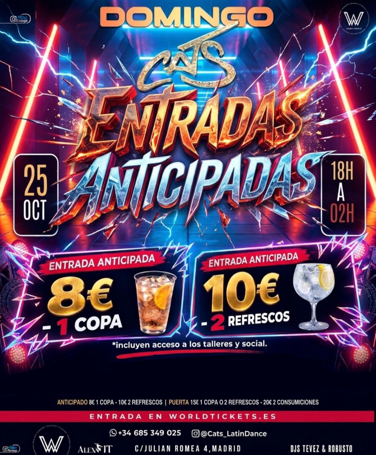 Domingo de Cats Latin Dance en Cats Latindance