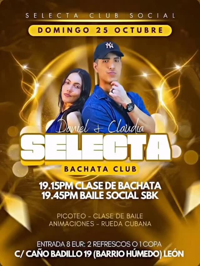 Selecciona Bachata Club en Eventos SBK CyL