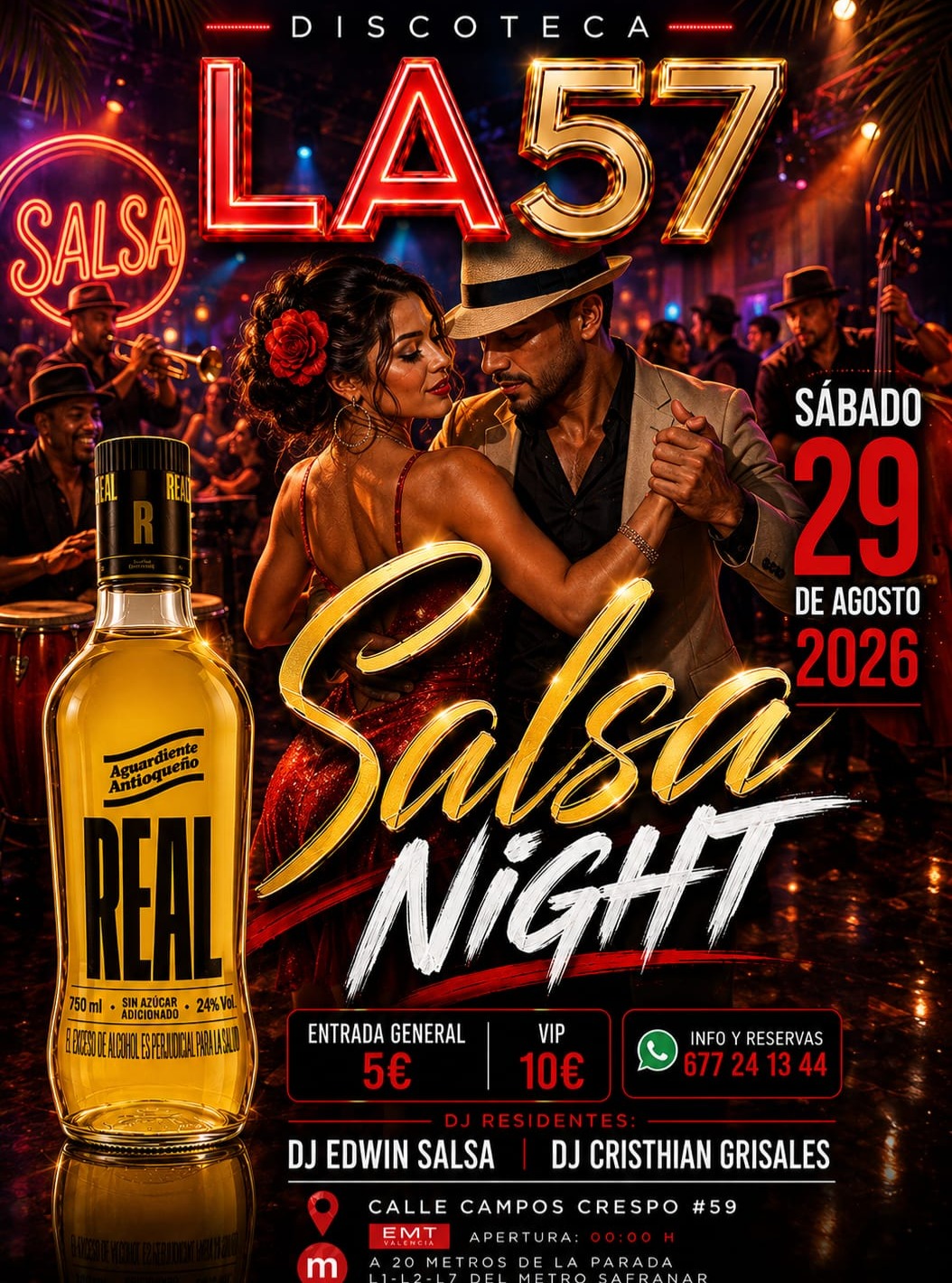 Noche de Salsa LA57 en La 57