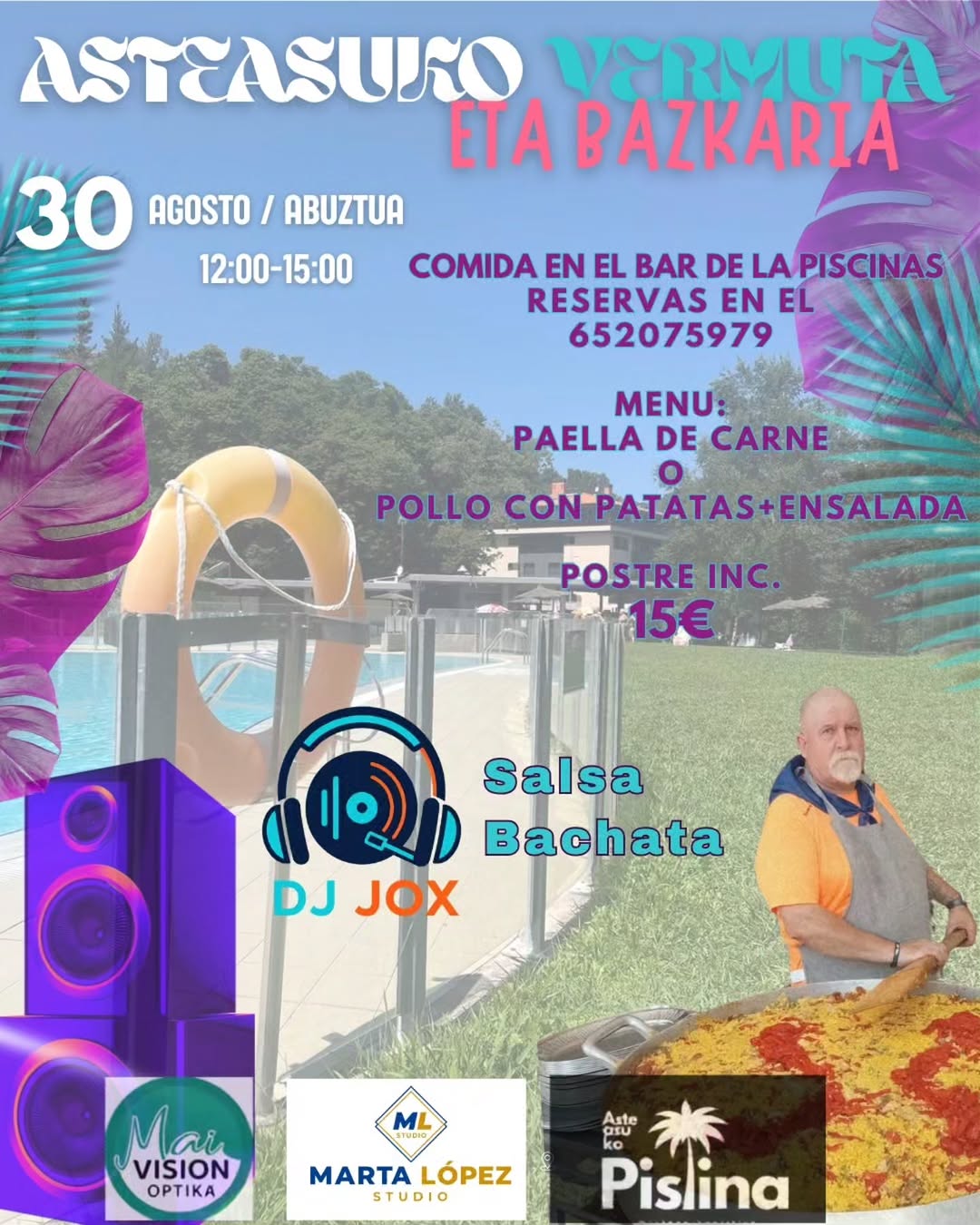 Salsa y Bachata Social con DJ JOX en SBK Guipuzcoa