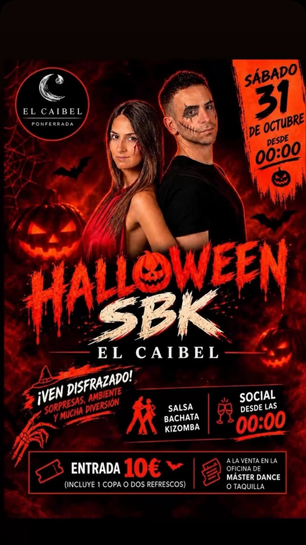 Halloween SBK en El Caibel en Eventos SBK CyL