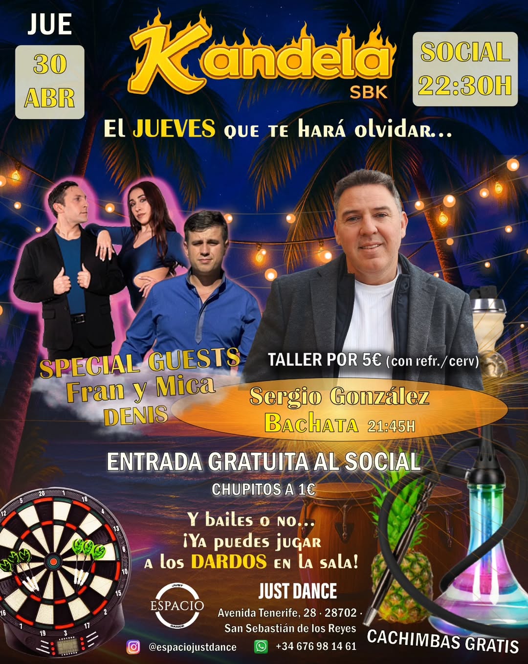 Taller de Bachata + Social