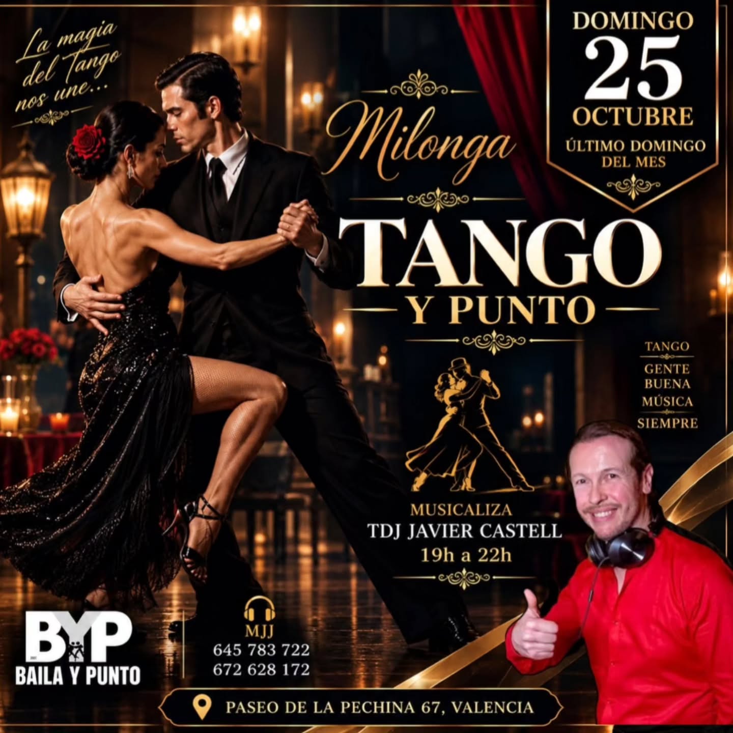 Milonga Tango y Punto en DjJavier Castell