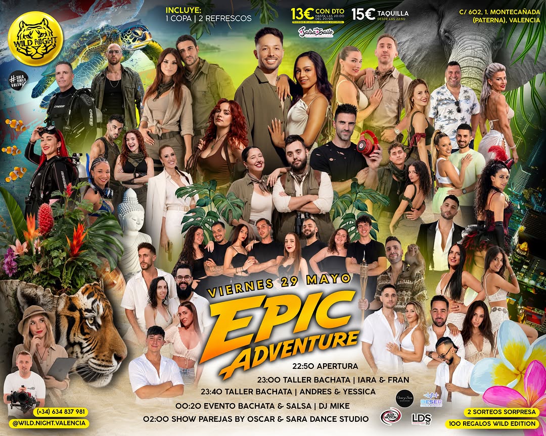 Aventura Épica en Wild Night Valencia
