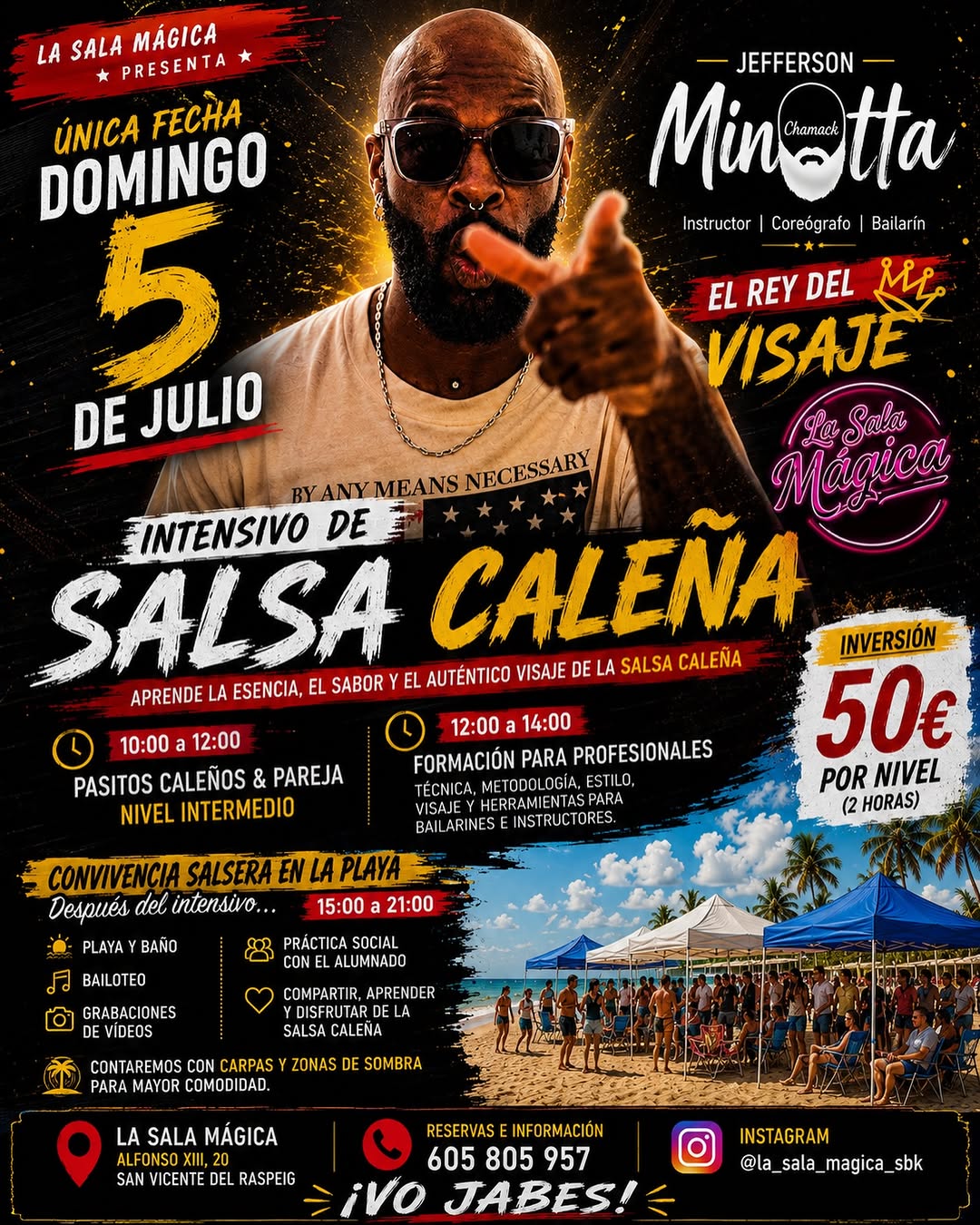 Intensivo de Salsa Calena en La sala mágica