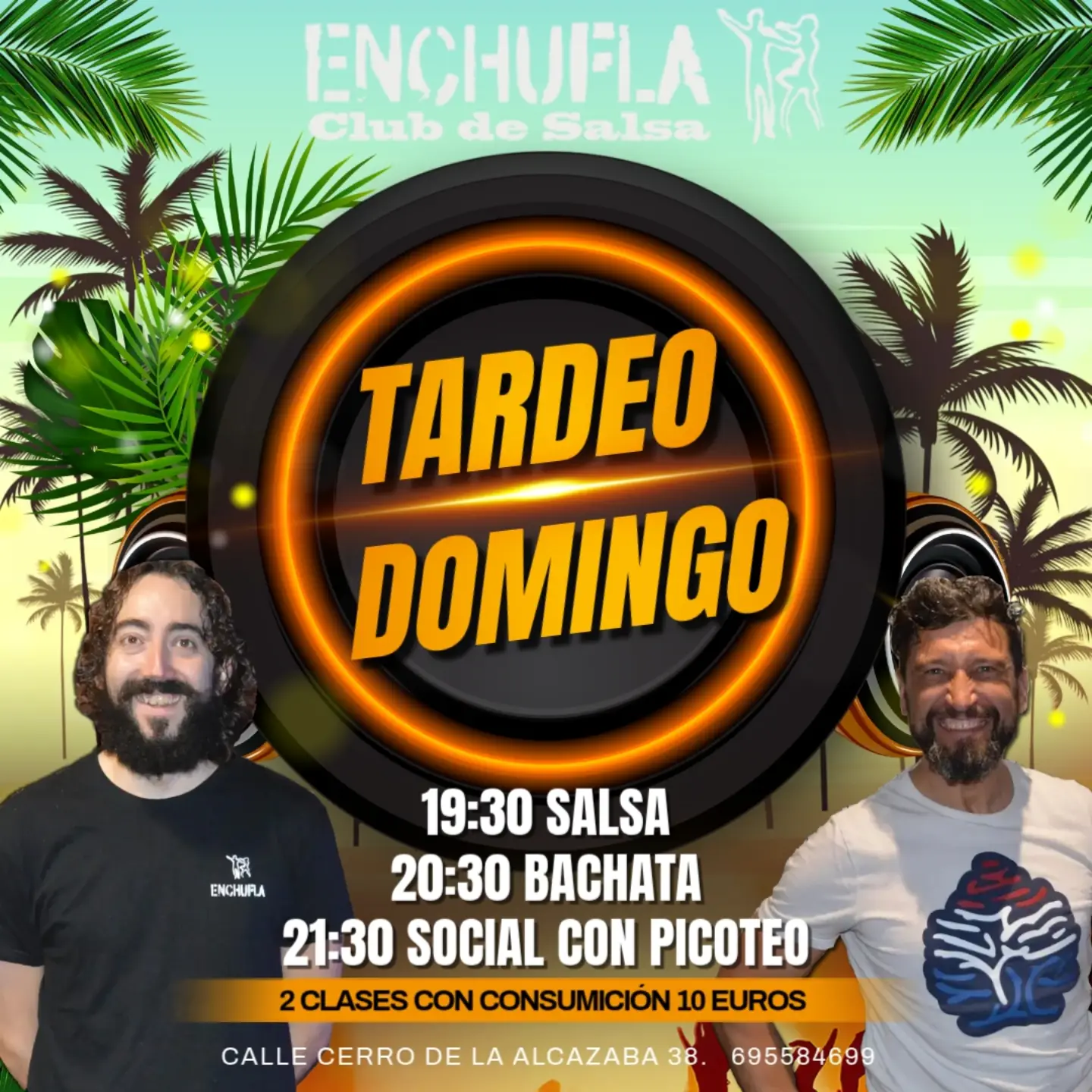 Tardeo Domingo - Salsa, Bachata y Social en Enchufla club de salsa