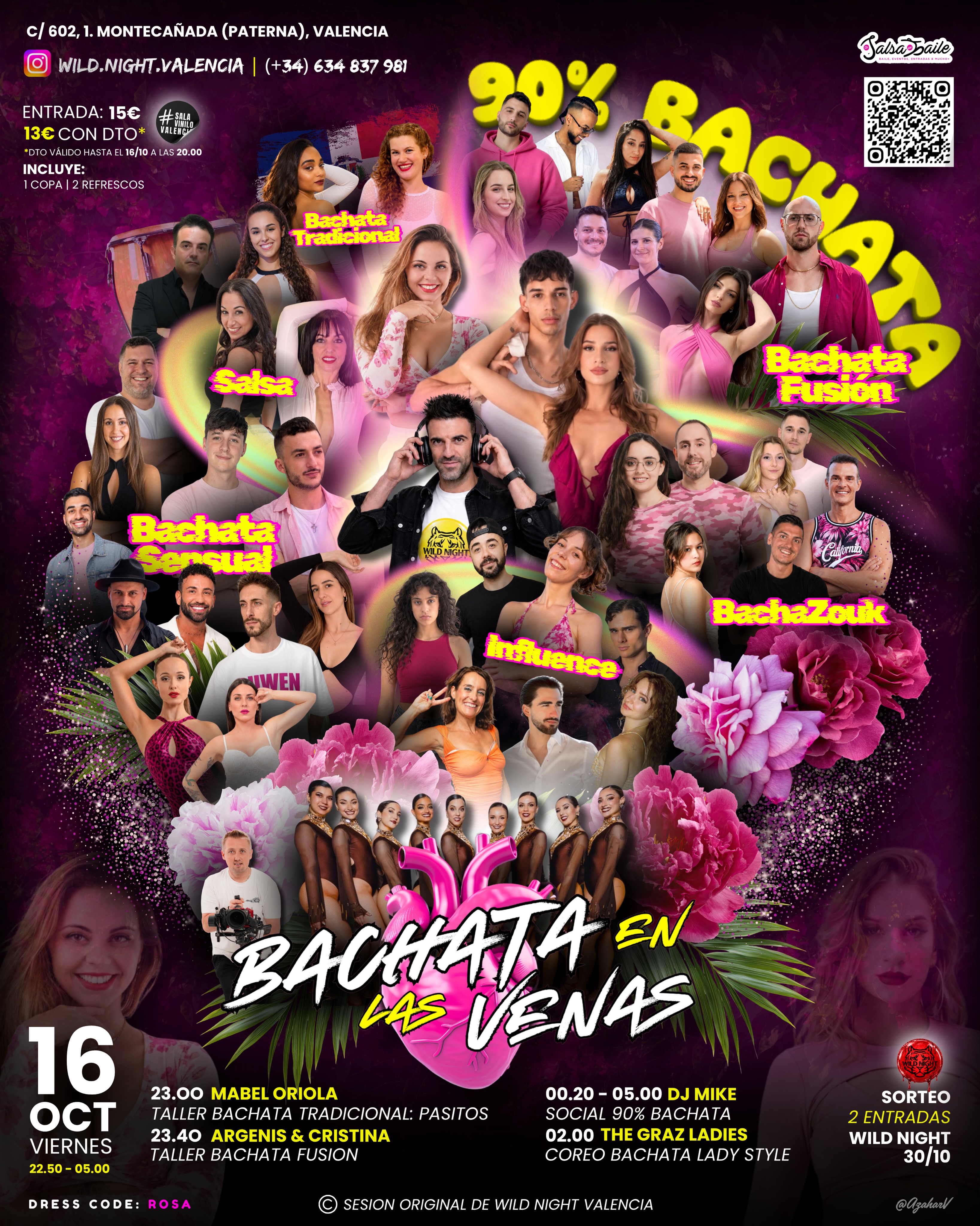 Bachata en Las Vegas en Sala Vinilo