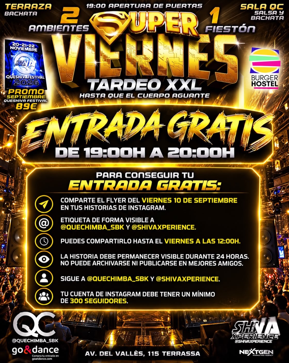Fiesta de Bachata y Salsa en Que Chimba