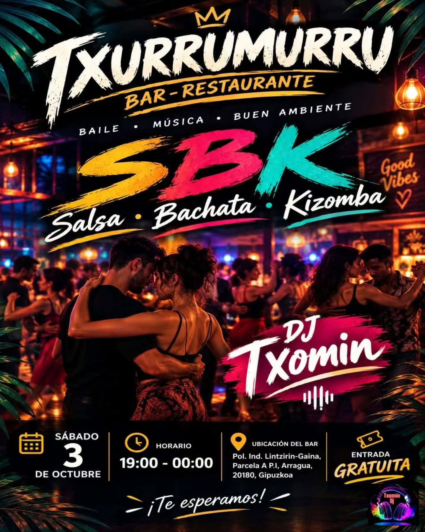 SBK Salsa, Bachata y Kizomba en SBK Guipuzcoa