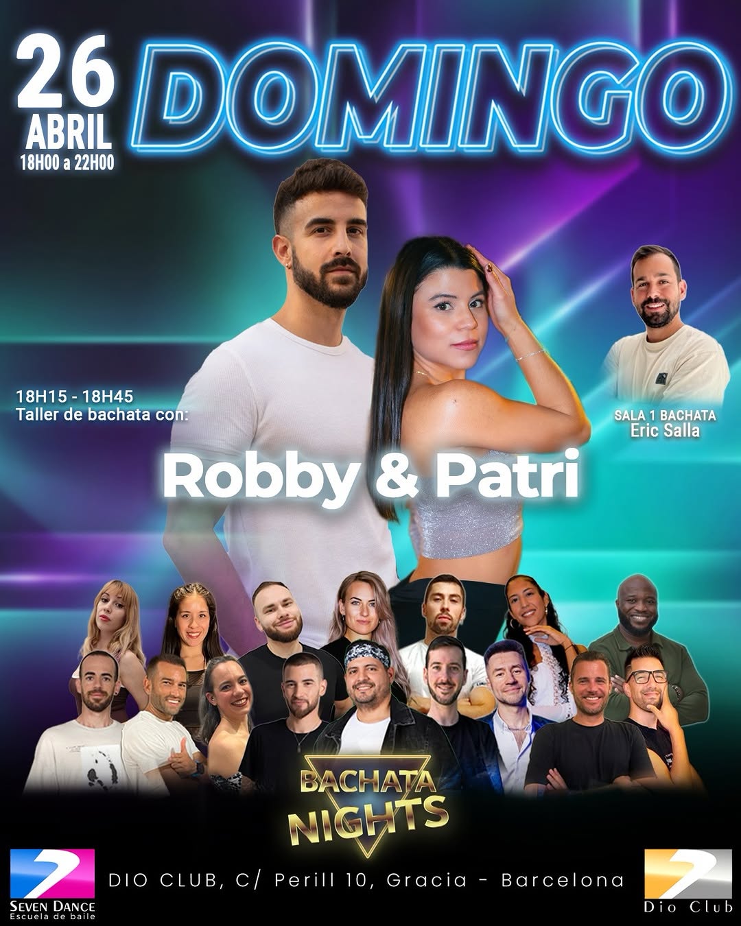 Domingo de Bachata con Robby y Patri