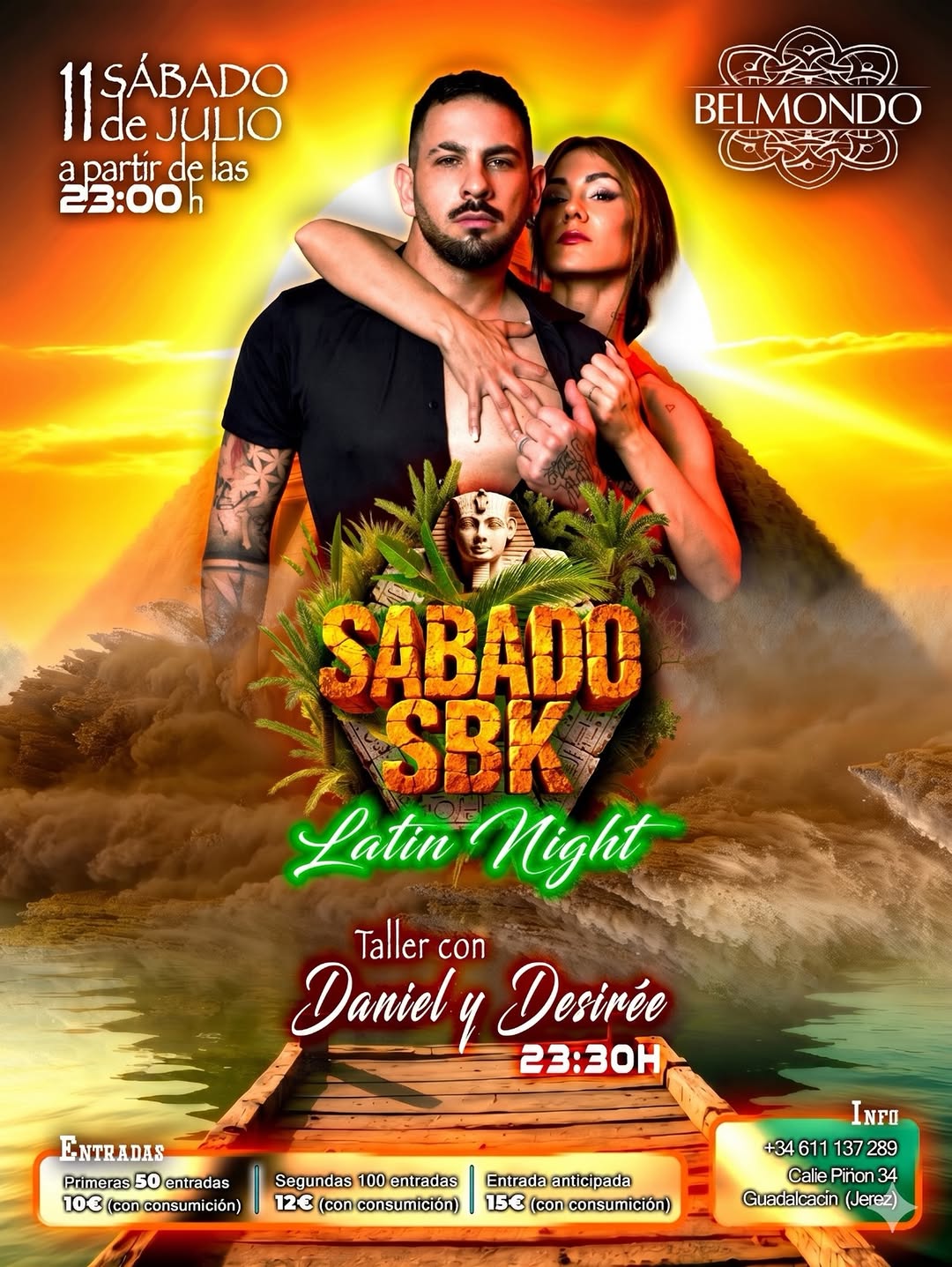 Sábado SBK Latin Night en Belmondo Discoteca