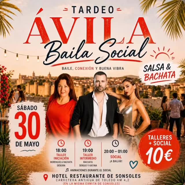 Ávila Baila Social - Salsa y Bachata en Eventos SBK CyL
