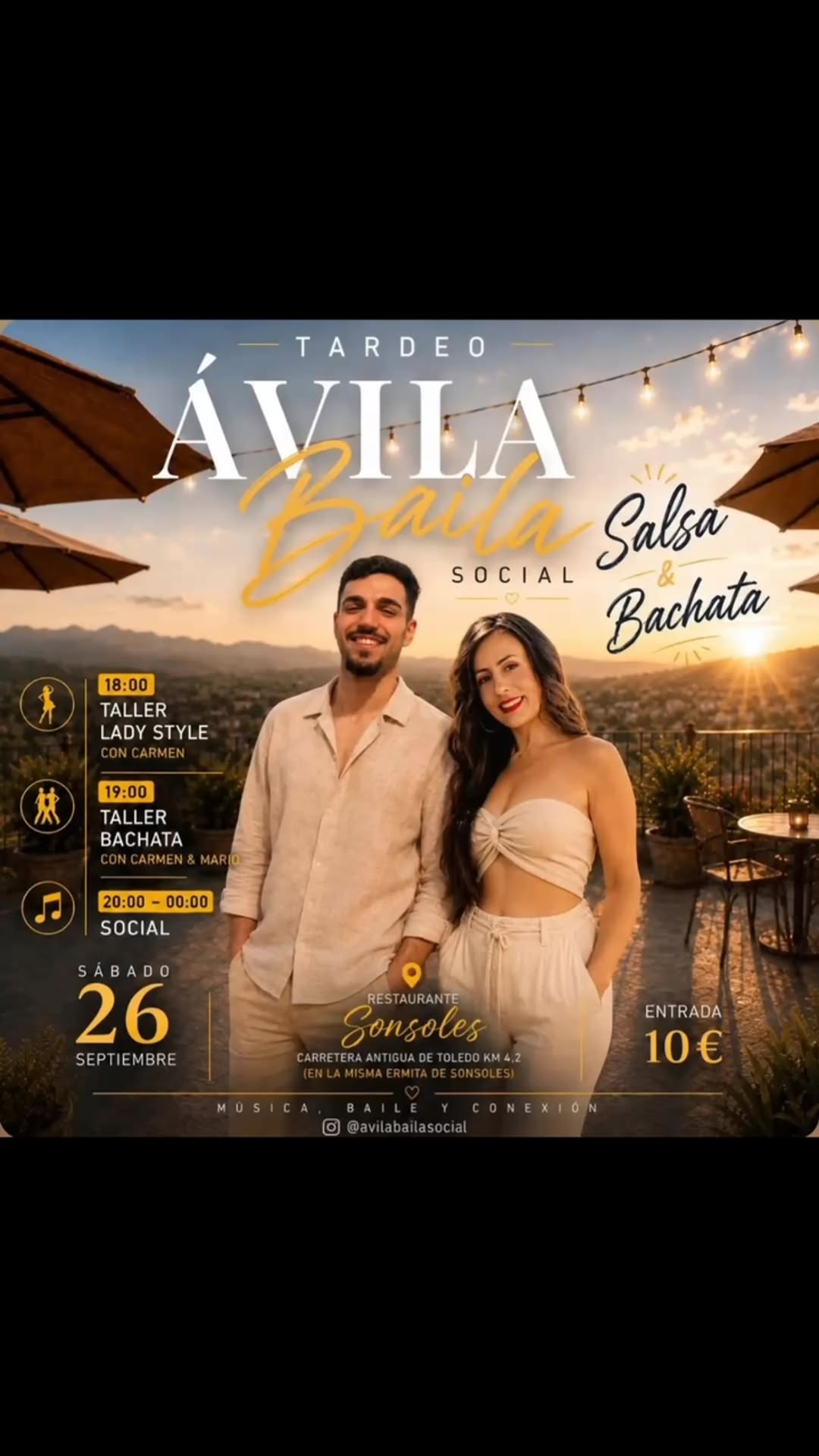 Tardeo Ávila Baila Social: Salsa y Bachata en Eventos SBK CyL
