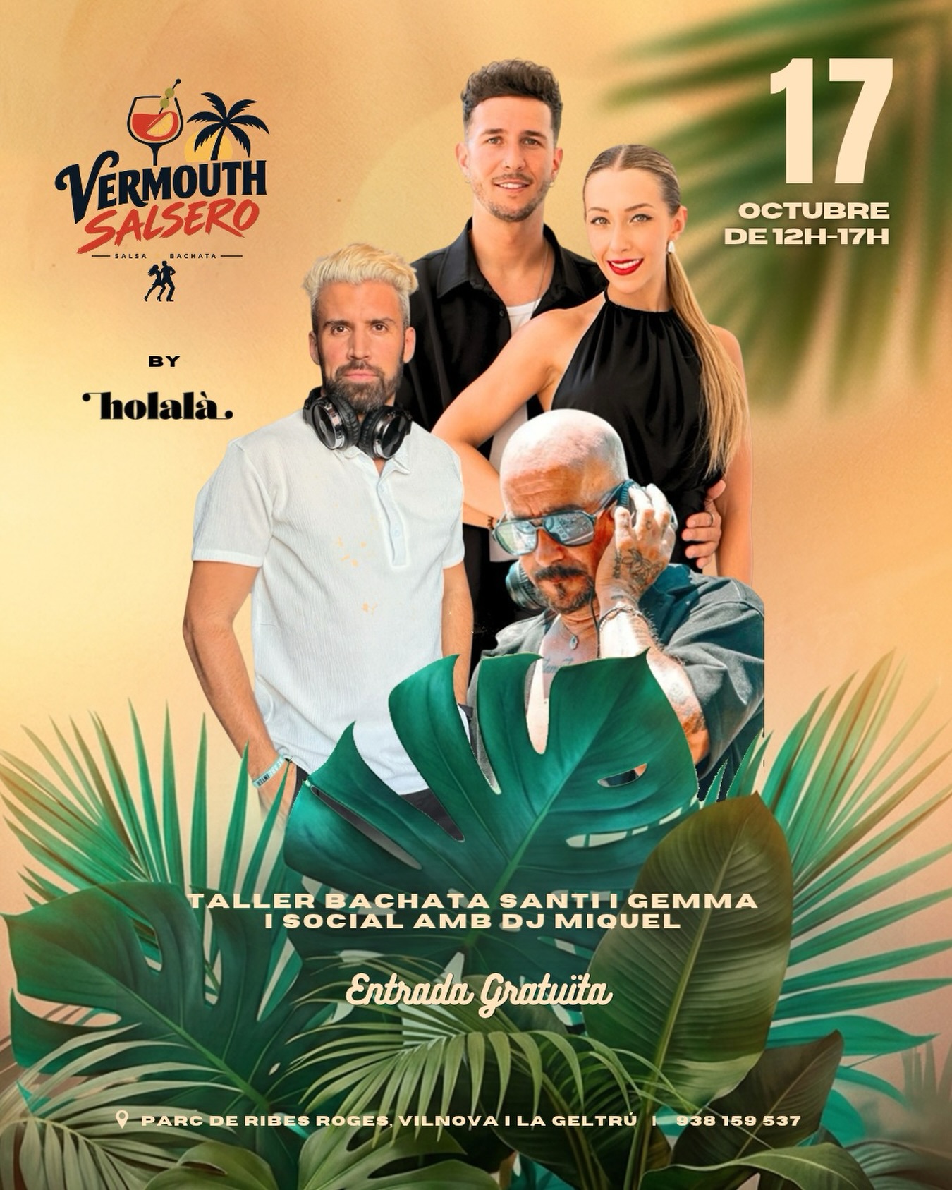 Taller de Bachata y Social con DJ Miquel en Holalà