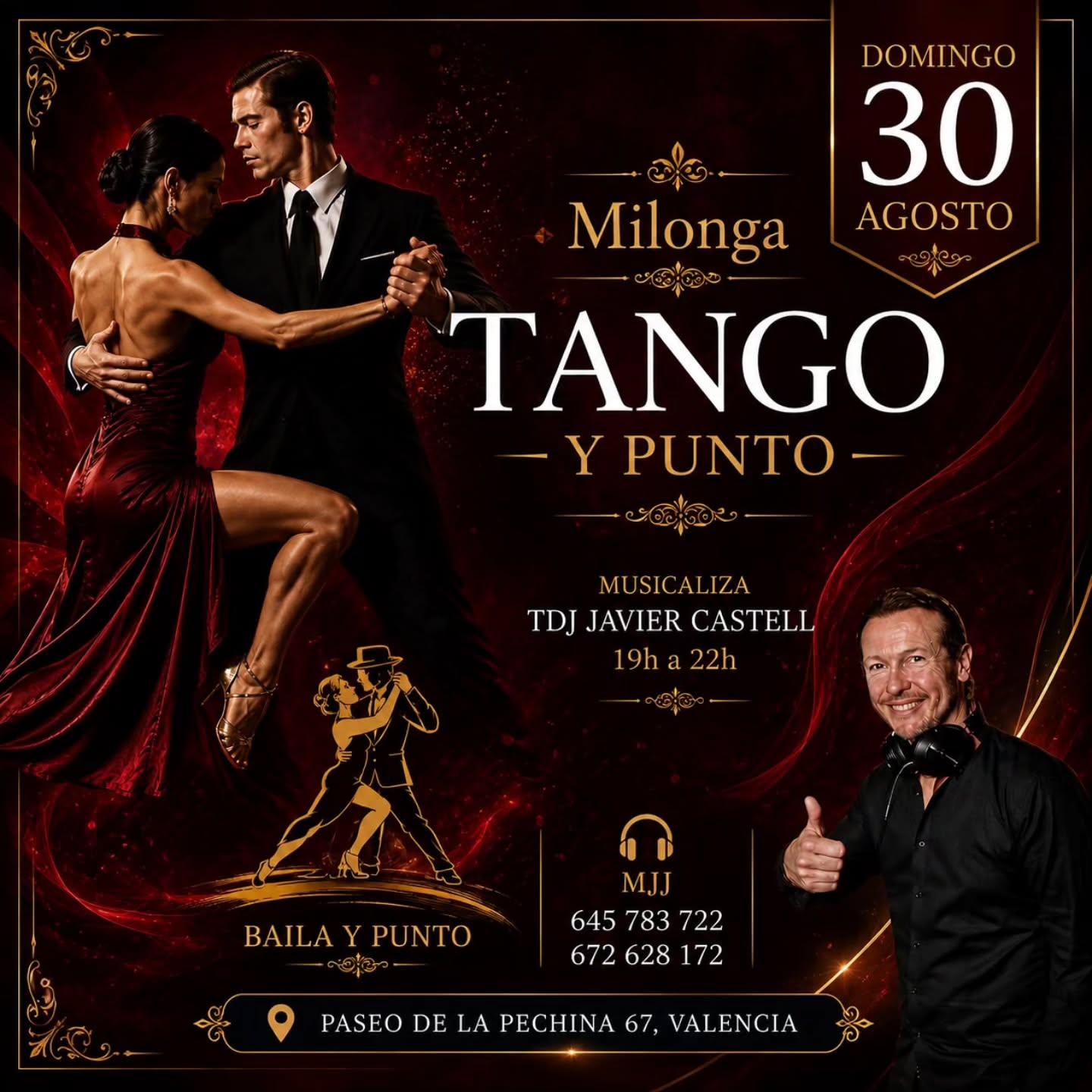 Milonga Tango y Punto en ACADEMIA BAILA Y PUNTO VALENCIA